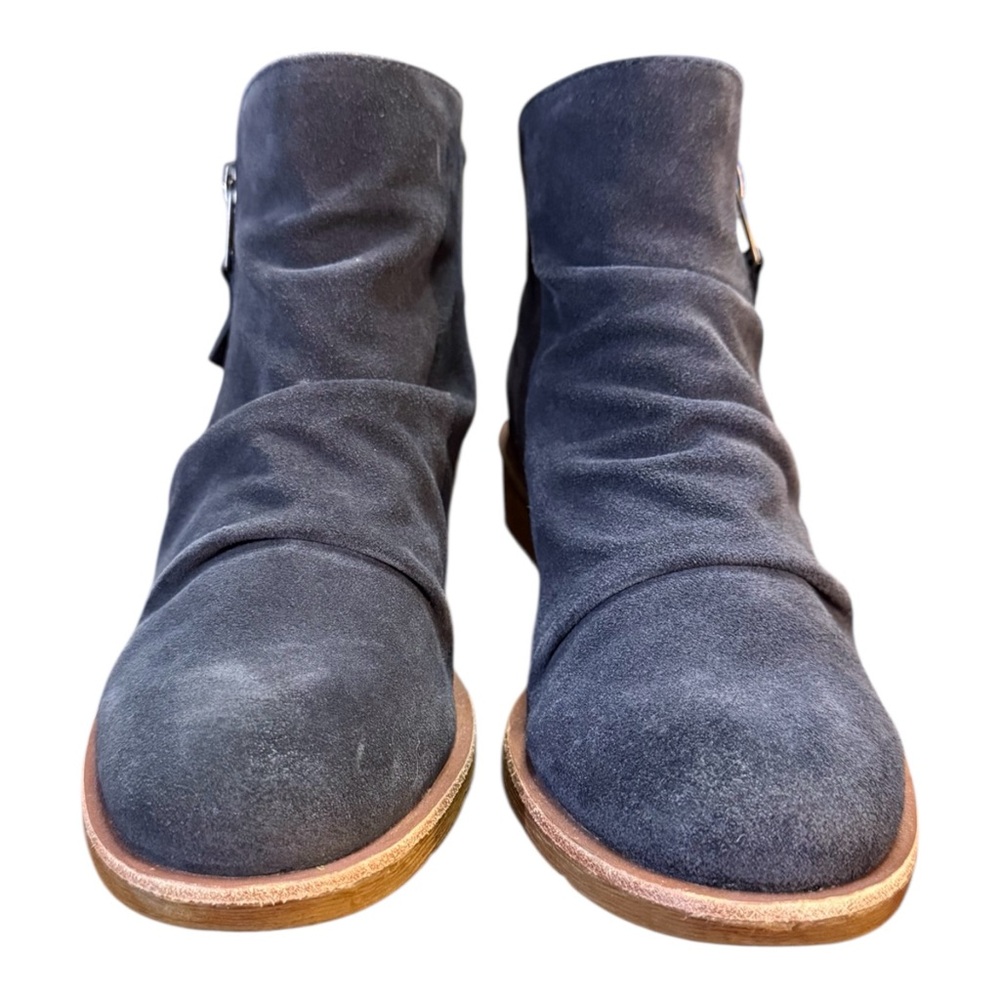 Söfft Beckie II Ankle Boots Storm Blue Suede Women’s Size 7.5 - Picture 4 of 10